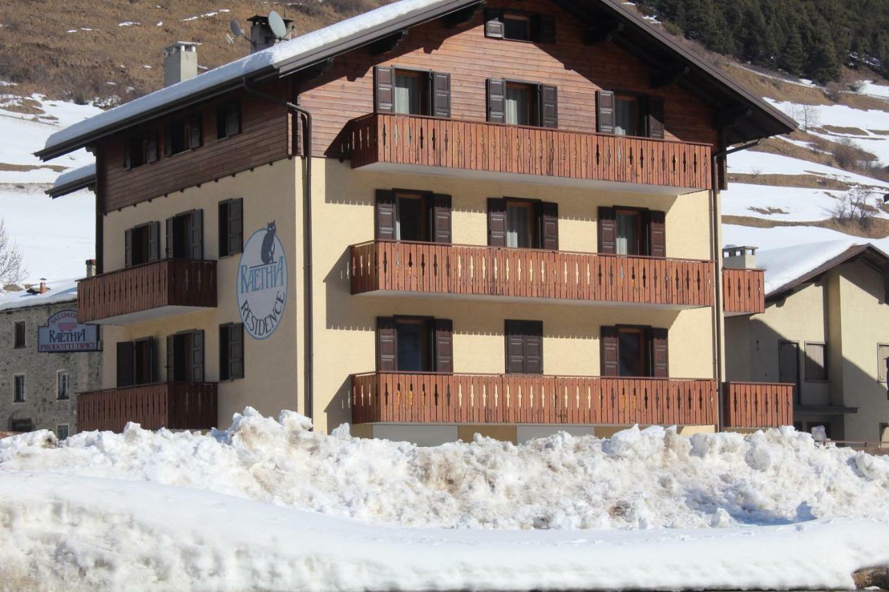 Residence Raethia Tra Bormio E Livigno Pradelle Εξωτερικό φωτογραφία
